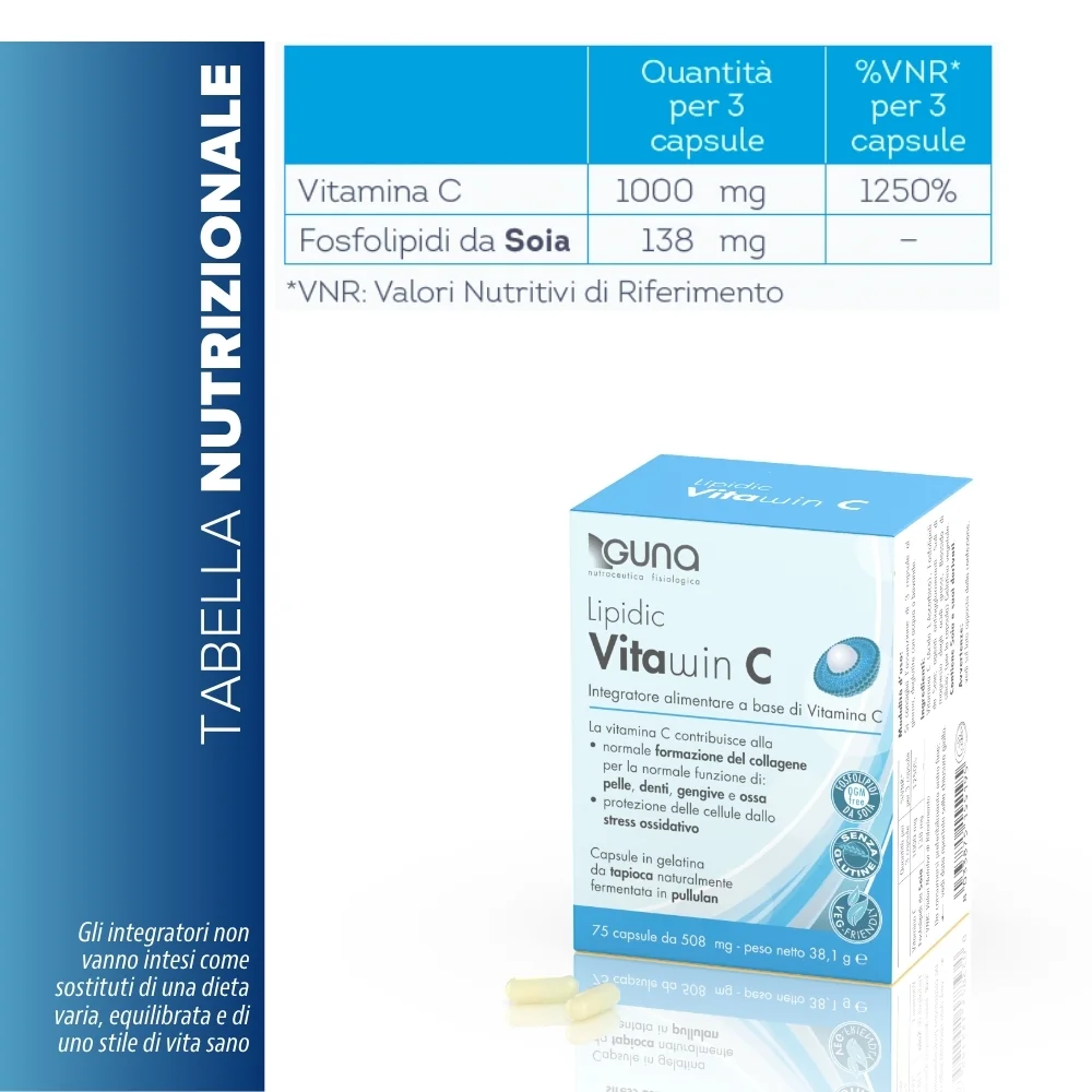 Lipidic Vitawin C- -Vit C 75 Capsule