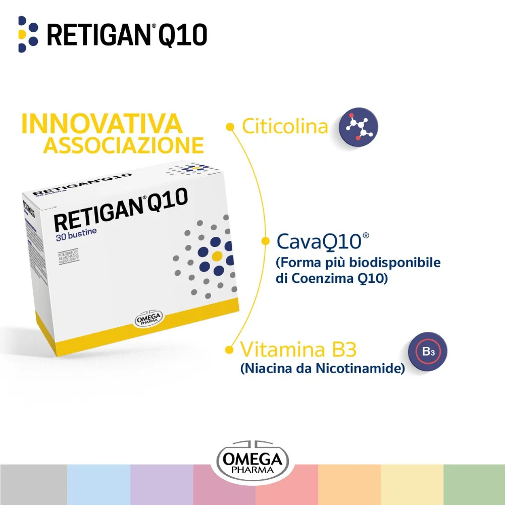 Retigan Q10 30 Bustine Antiossidante