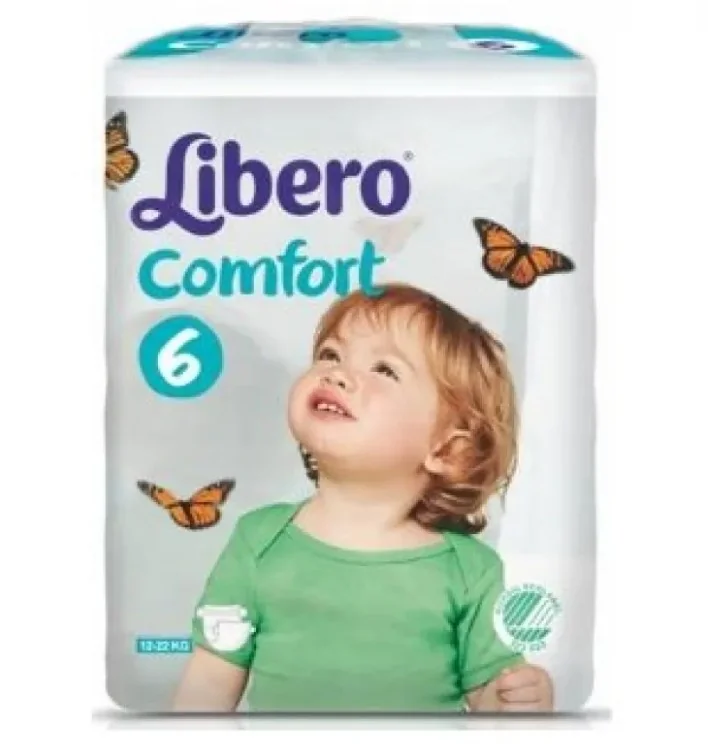 Libero Comfort Pannolini Taglia 6 22 Pezzi Bambini di 13-20 kg