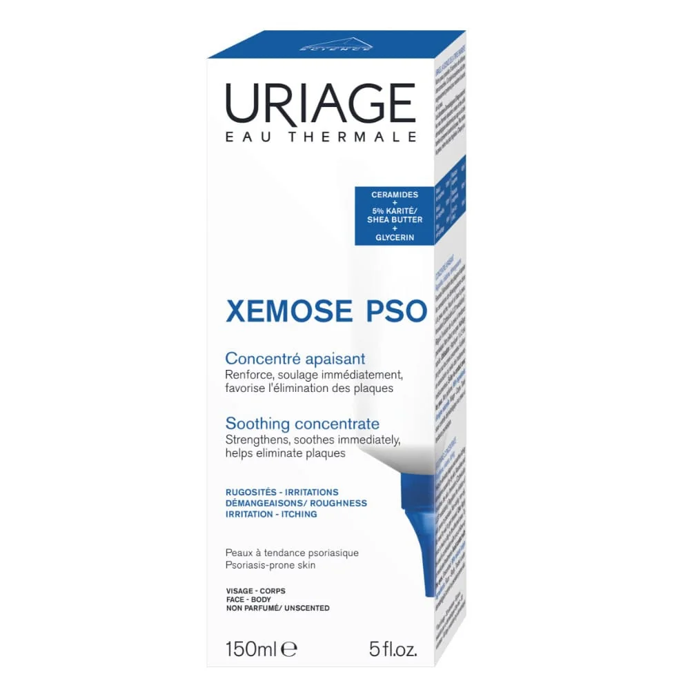 Uriage Xemose Pso Trattamento Concentrato Lenitivo 150 ml Pelle a Tendenza Psoriasica