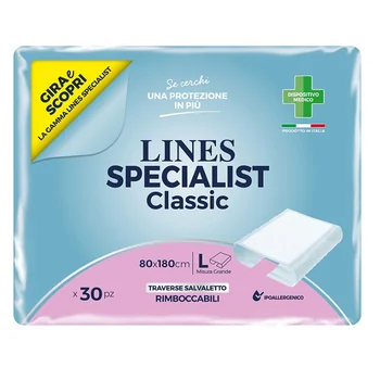 Lines Specialist Classic Traversa 80x180 cm 30 pezzi Salvaletto