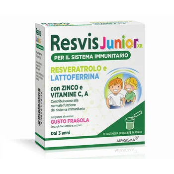 Resvis Junior XR 12 Bustine Per il Sistema Immunitario dei Bambini