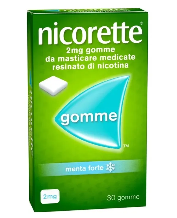 Nicorette 30 gomme Masticabili 2 mg Menta