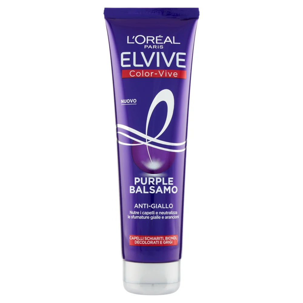 L'Oréal Paris Elvive Color Vive Purple Balsamo 150 ml Balsamo antigiallo nutriente