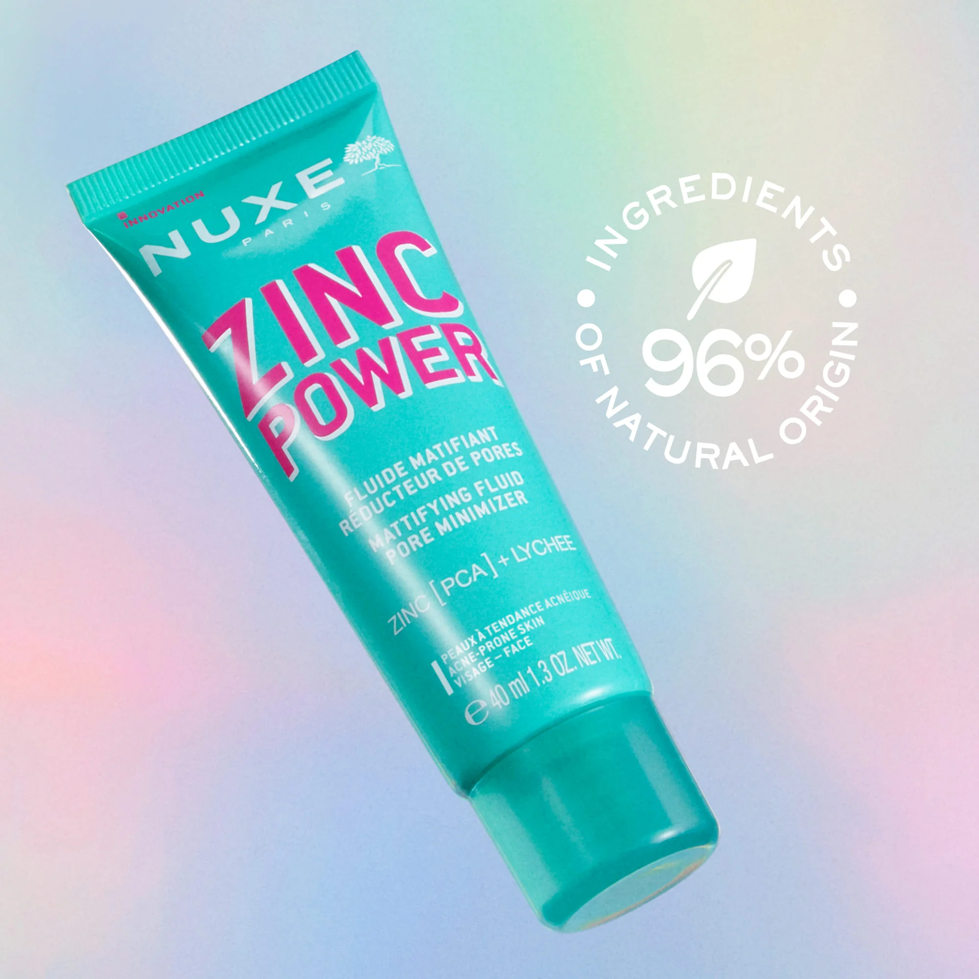 Nuxe Zinc Power Fluido opacizzante 40 ml Pelli a tendenza acneica