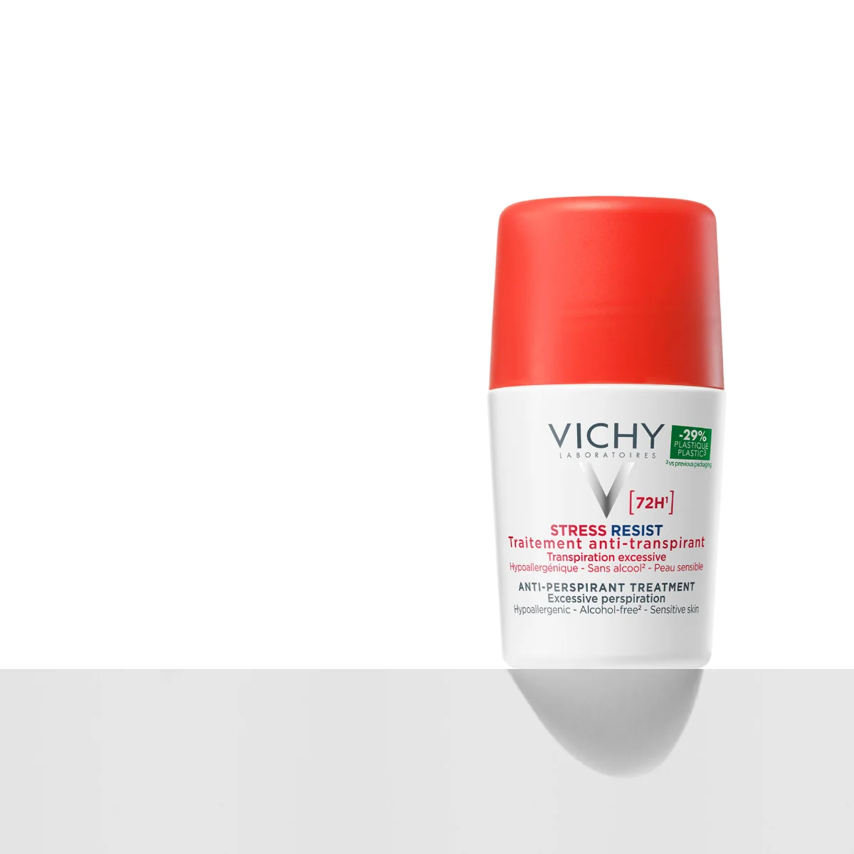Vichy Deodorante Stress resist Roll-On 50 Ml Deodorante Antitraspirante ad azione intensiva
