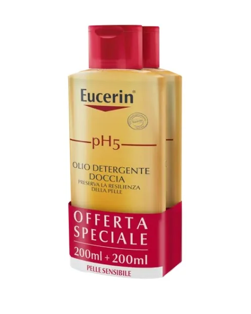 Eucerin Ph5 Olio Detergente 200 ml + 200 ml Bipacco