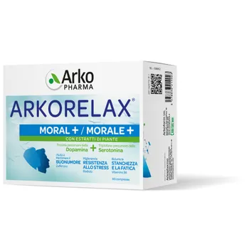 Arkopharma Arkorelax Moral+ 60 Capsule Rilassamento e Buonumore
