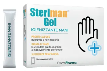 PromoPharma Steriman Gel Igienizzante Mani 20 Stick
