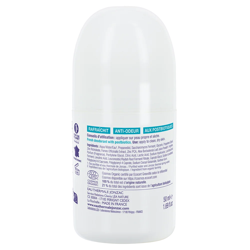 Jonzac Deodorante Freschezza 24H Alta Tolleranza Rehydrate 50 Ml Pelli da Normali a Sensibili
