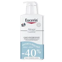 Eucerin Bipacco Atopic Olio Detergente 400 Ml + 400 Ml