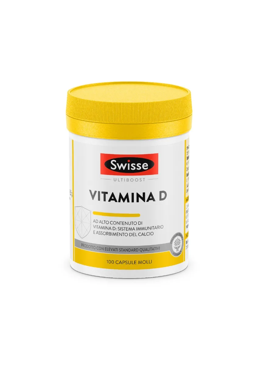 Swisse Vitamina D 100 Capsule Integratore Vitamina D