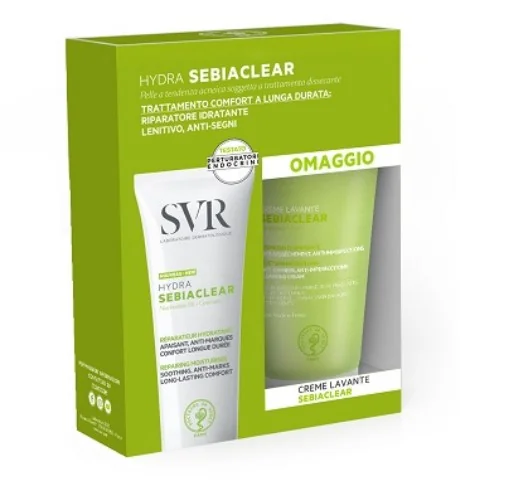 Sebiaclear Set Hydra 40 ml + Crème Lavante 55 ml Pelli miste e grasse