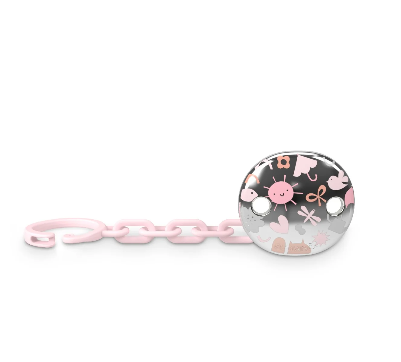 Suavinex Memories Catenella Porta Succhietti Rosa