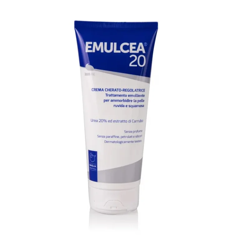 Emulcea 20 Crema 200 ml Per Pelle Secca e Ruvida