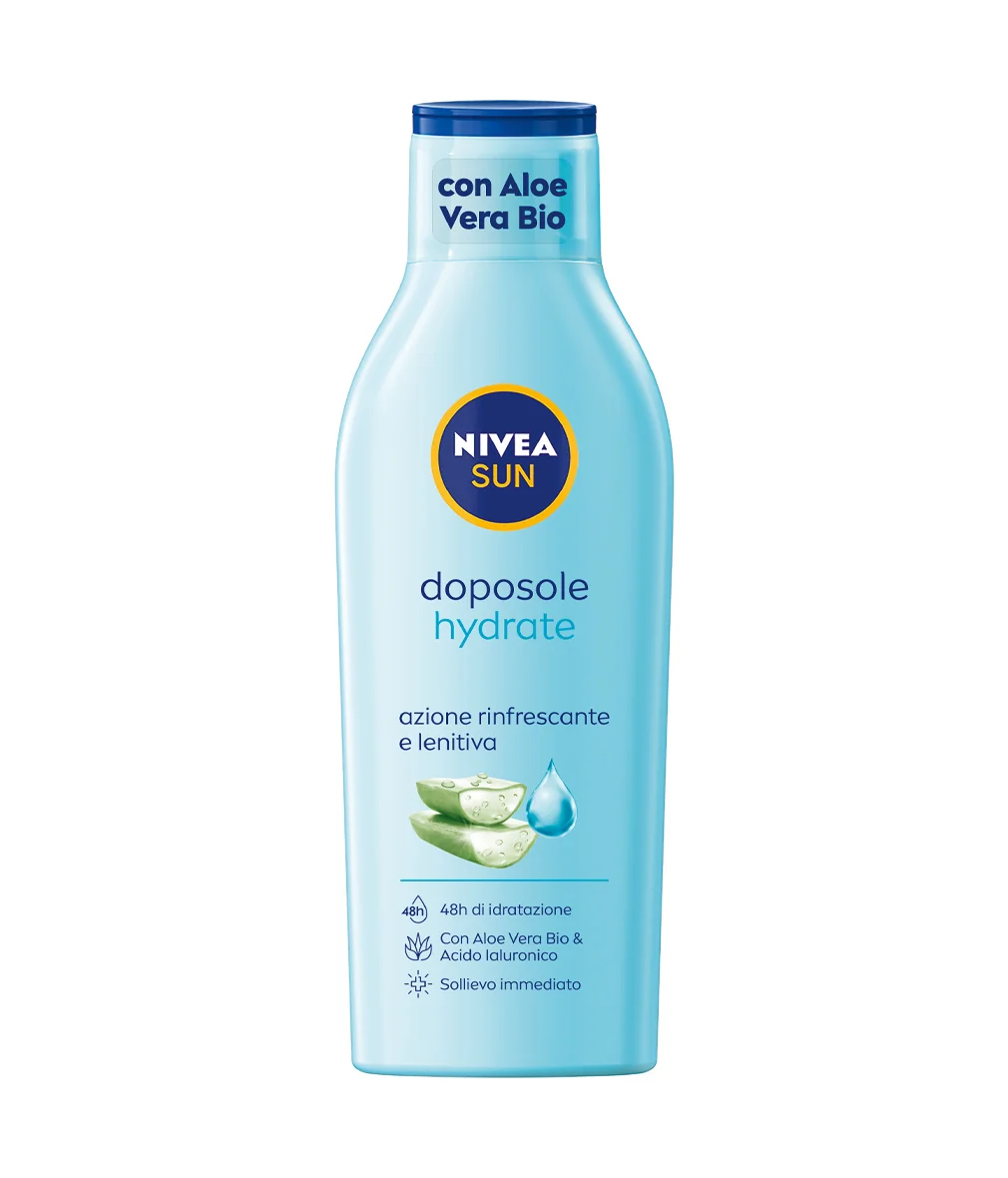 Nivea Sun Latte Doposole Hydrate 200 ml Rinfrescante e idratante