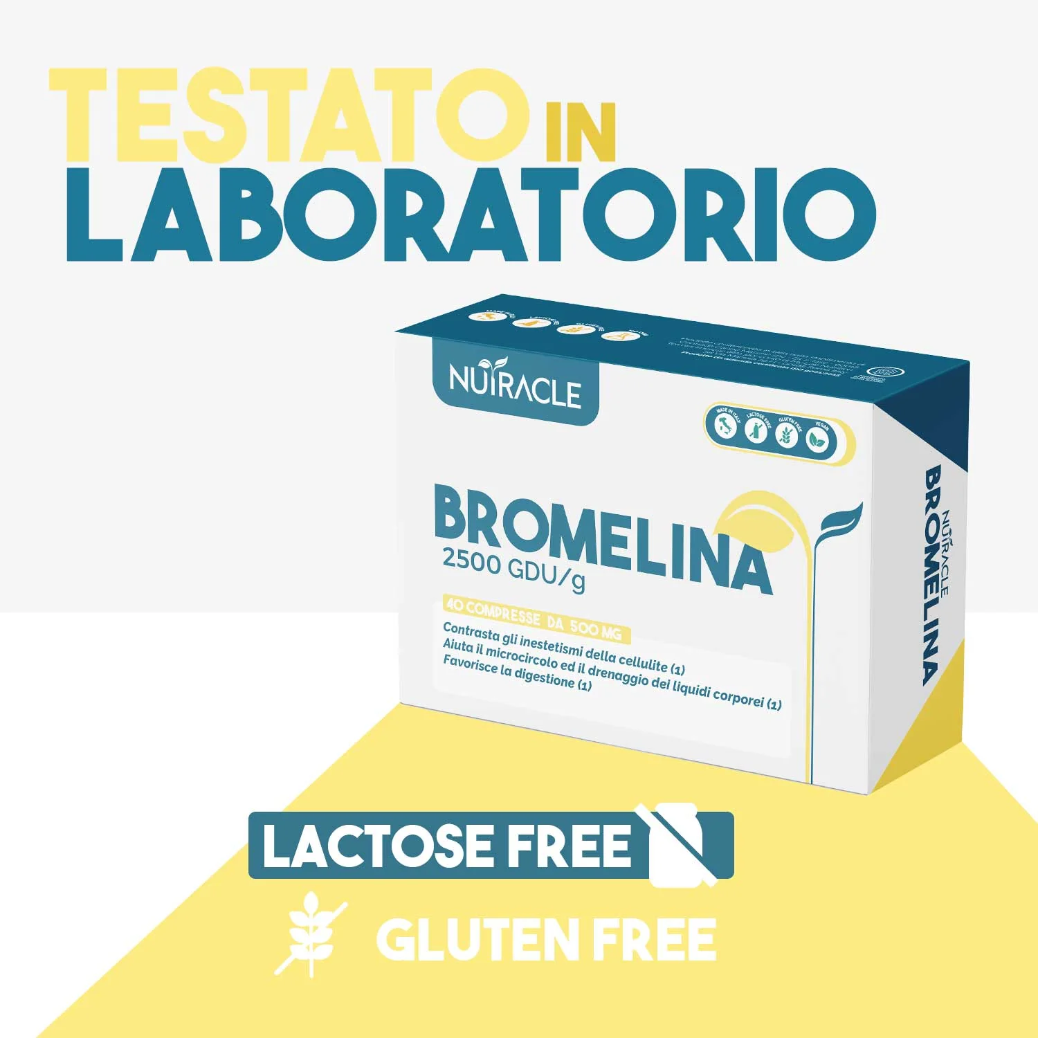 Nutracle Bromelina 40 Compresse Microcircolo