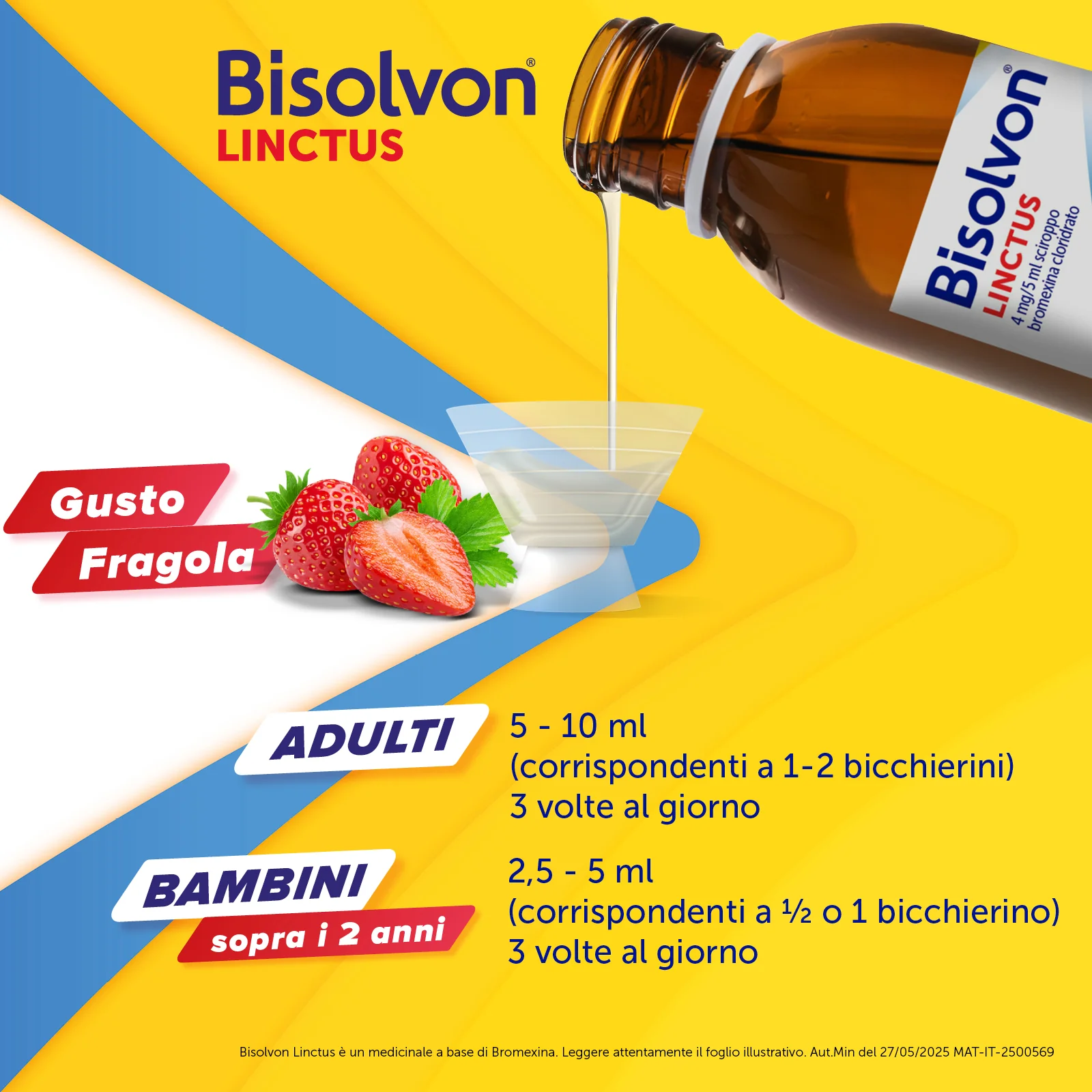 Bisolvon Sciroppo 200 ml Fragola