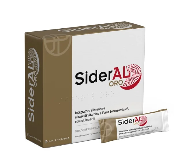 Sideral Oro 20 Bustine Integratore Ferro