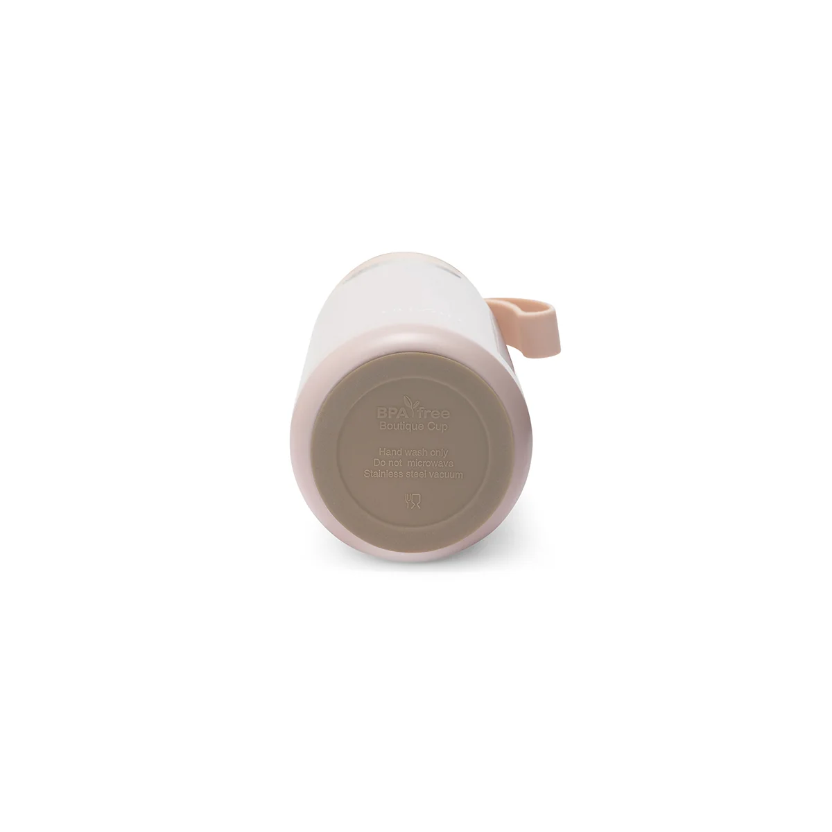 Borraccia Termica Con Manico In Silicone Rosa 400 ml