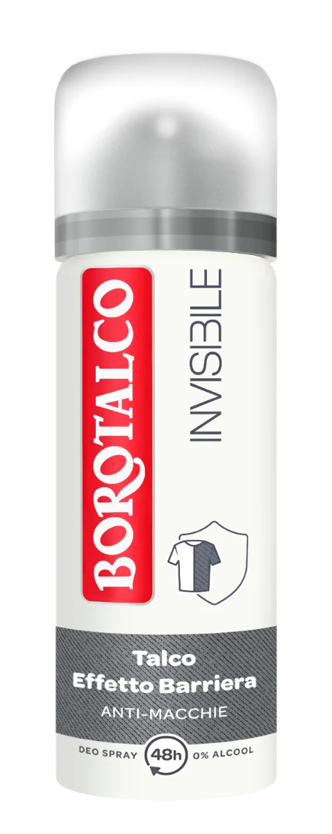 Borotalco Deo Spray Invisibile Grigio 50 ml Deodorante 48h