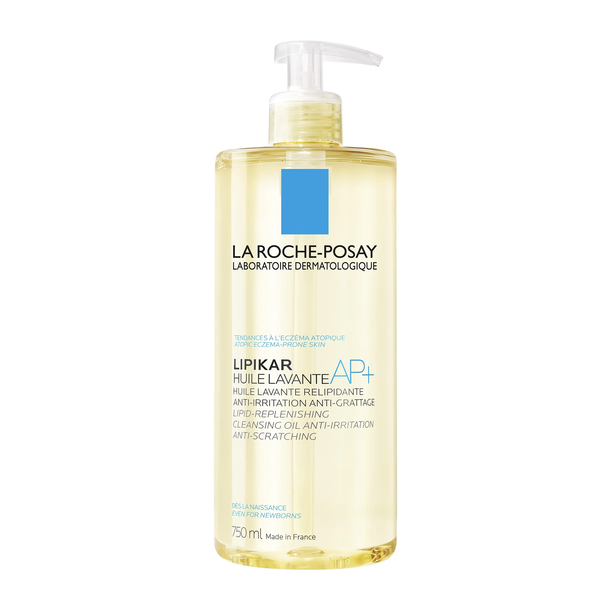 La Roche Posay Lipkar Huile Lavante AP+ 750 ml Olio Detergente Anti Arrossamenti