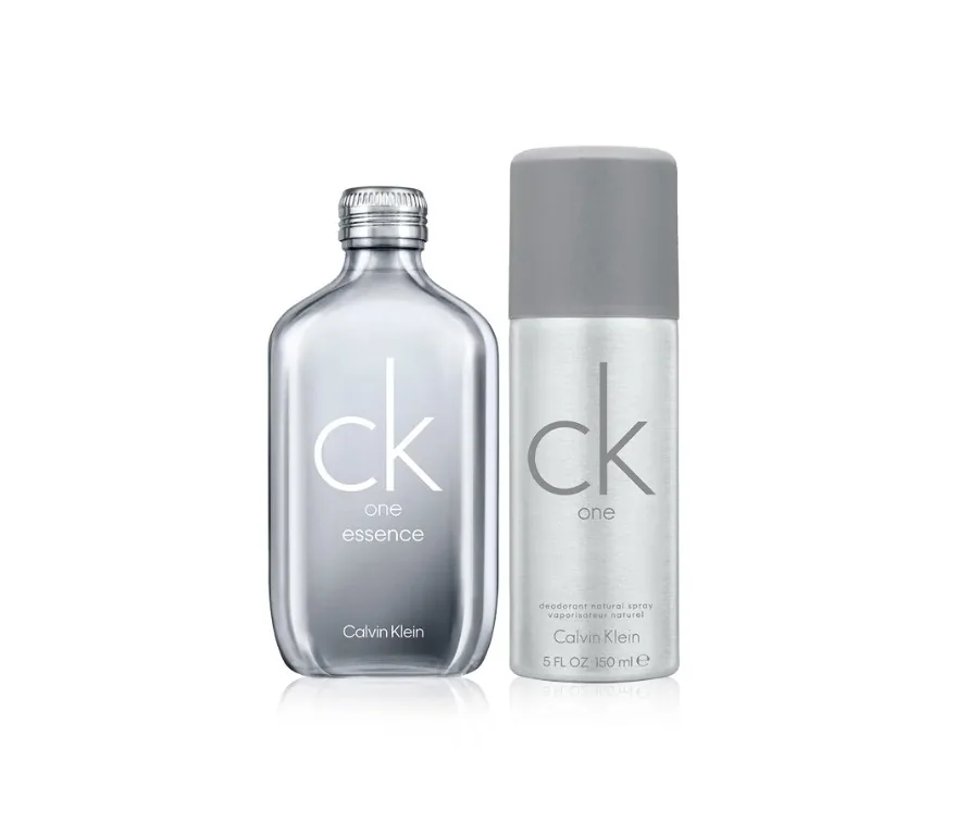 Set CK ONE Essence Eau de Toilette Set Uomo CK One Essence Parfum Intense 100 ml + CK One Natural Deodorant Spray 150 ml