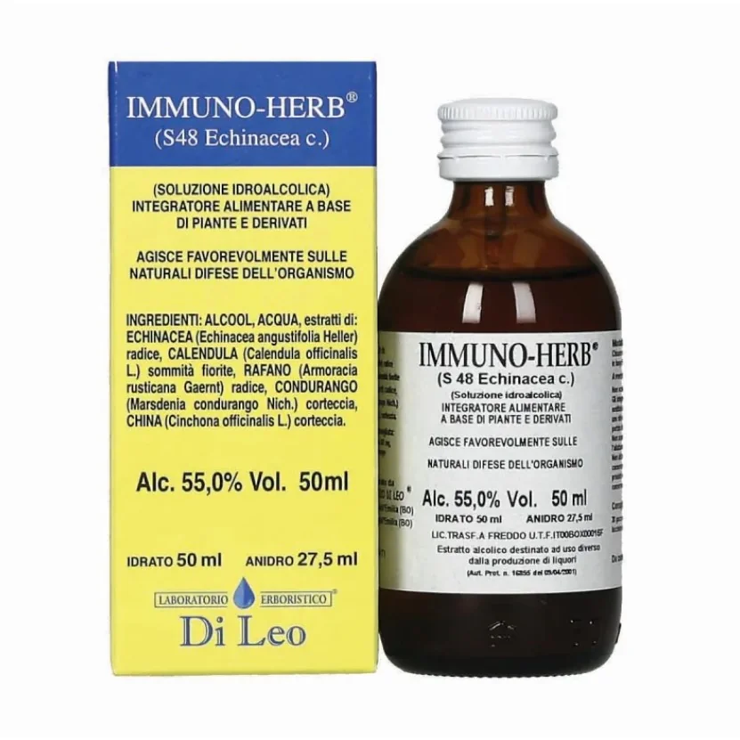 Immuno-Herb Composto S48 Echinacea 50 ml Sistema Immunitario