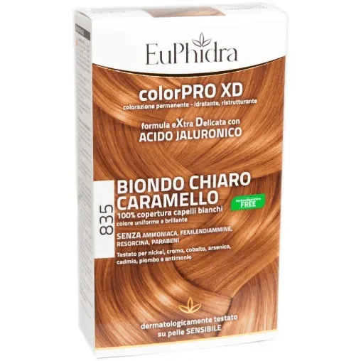 EuPhidra Colorpro XD 835 Caramello Gel Colorante Capelli