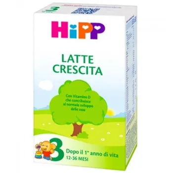 Hipp 3 Latte Crescita 500 g per Bambini con 1 anno di Età