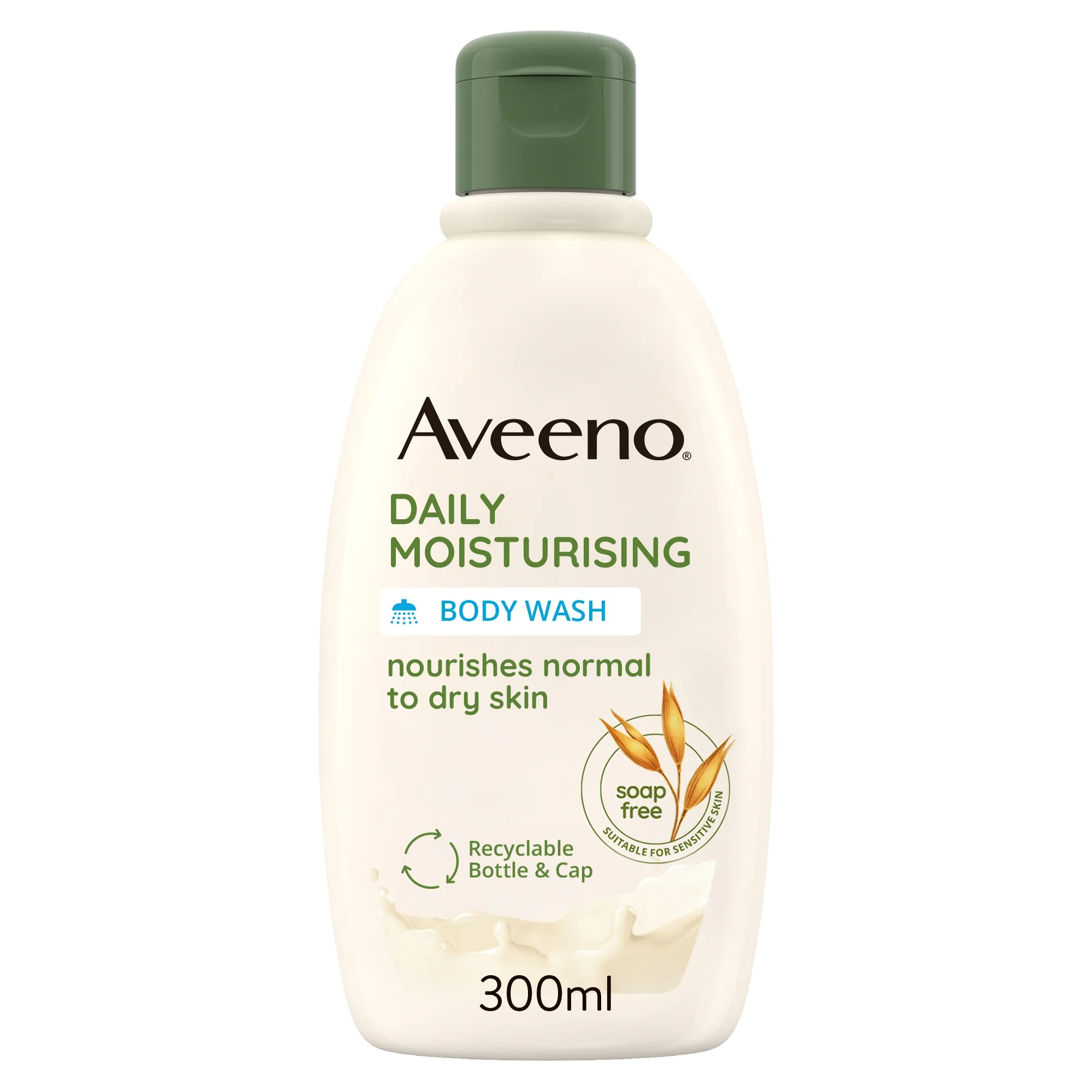 Aveeno Bagno Doccia 300 Ml Deterge Delicatamente