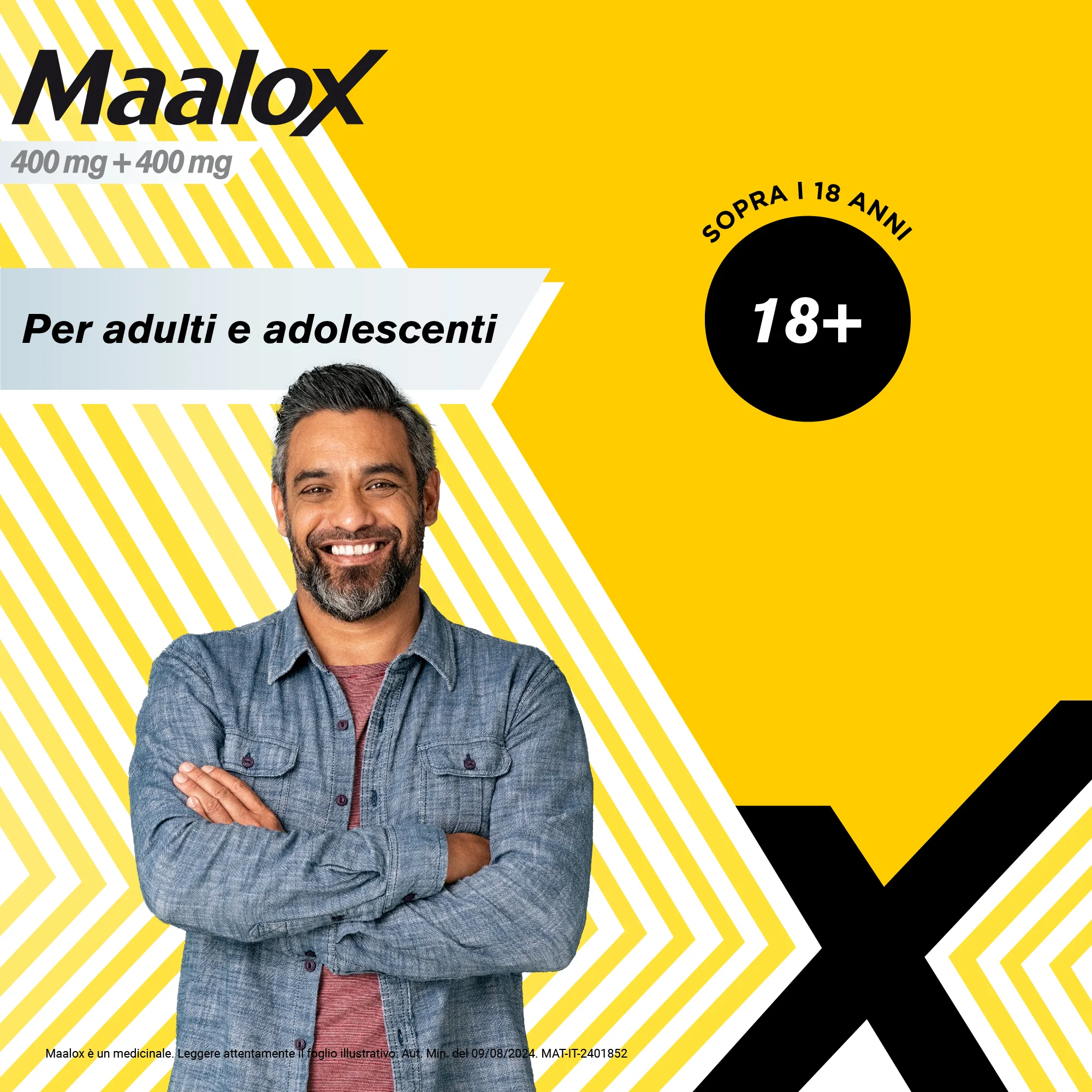 Maalox Compresse 40 Compresse Masticabili Antiacido