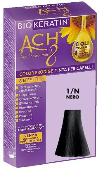 Biokeratin Ach8 1/N Nero Tinta Per Capelli