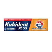 Kukident Plus Doppia Azione Crema Adesiva Protesi Dentali 40 g