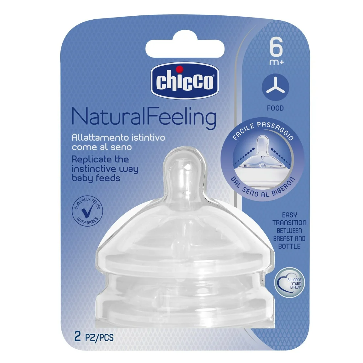 Chicco Tettarella Step Up New 6M+ Flusso Pappa