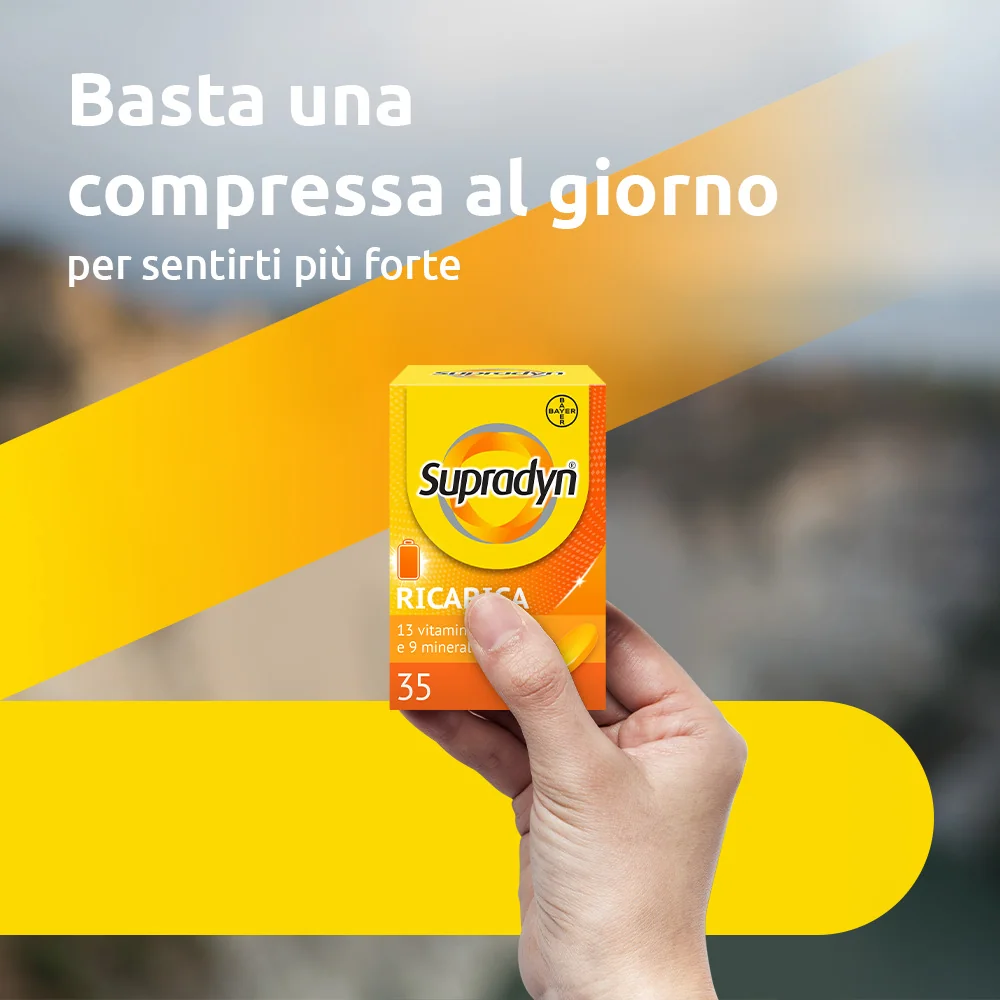 Supradyn Ricarica Integratore 35 Compresse Multivitaminico e Minerali