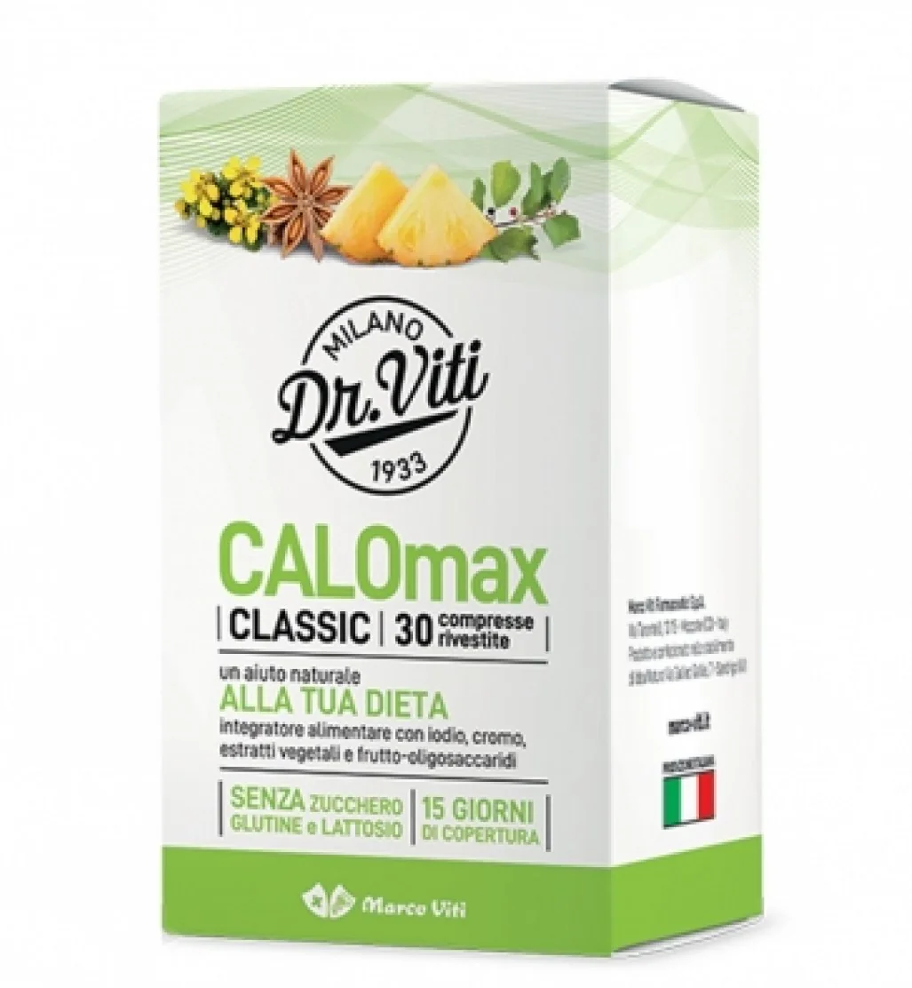 Dr. Viti Calomax Classic 30 compresse Integratore Acceleratore Metabolismo