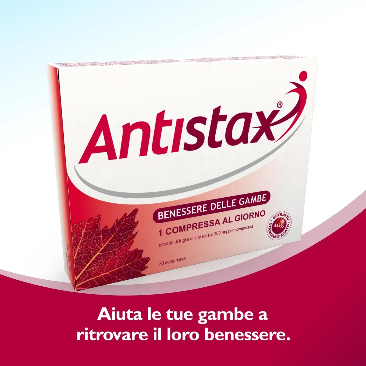 Antistax 30 Compresse Integratore Gambe Pesanti