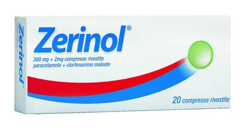Zerinol 20 Compresse Rivestite 300  mg+2 mg