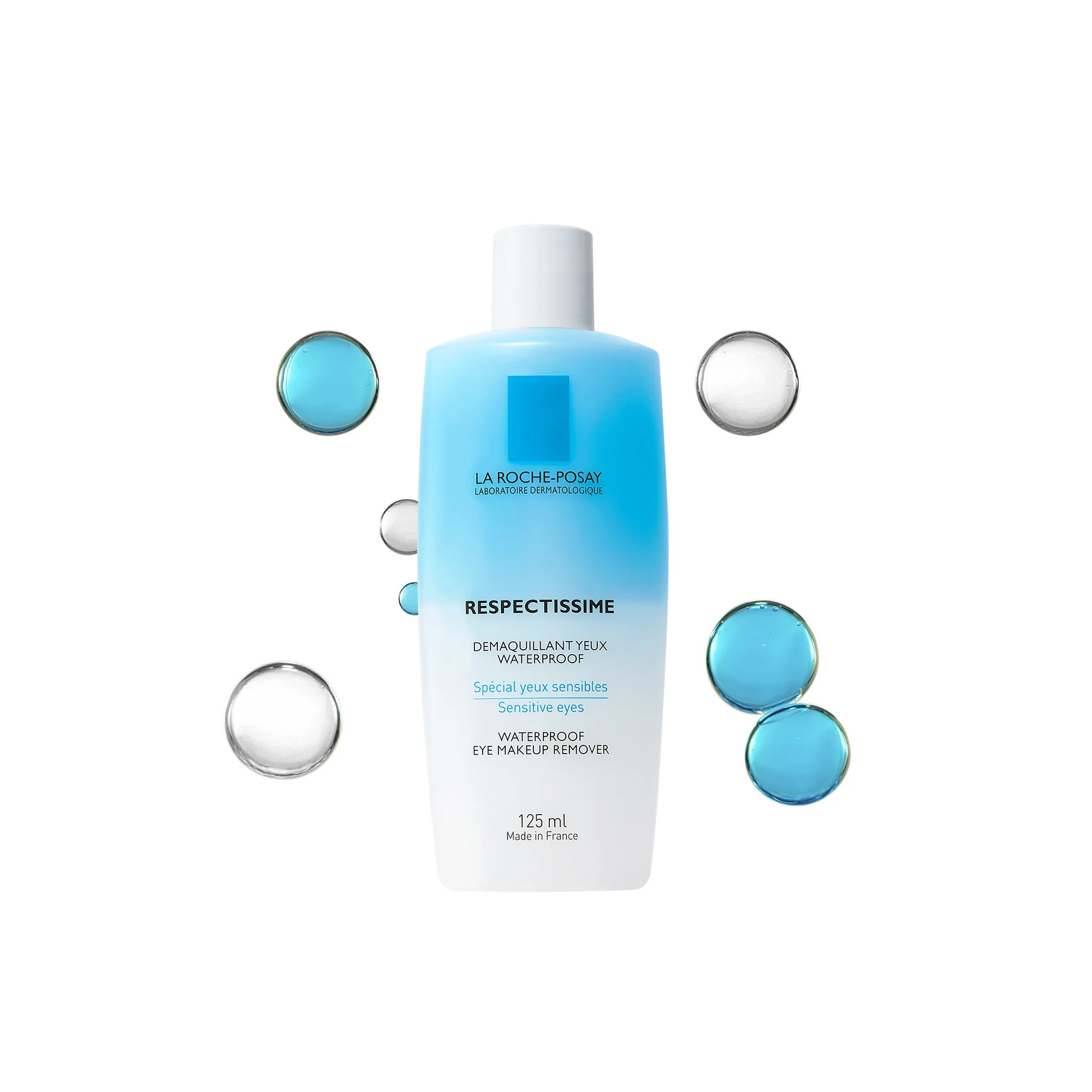La Roche Posay Toleriane Respectissime Struccante Occhi Bifasico 125 Ml Make up waterproof