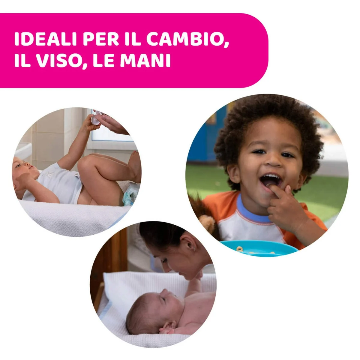 Chicco Baby Salviette Detergenti 72 Pezzi 72 Pezzi