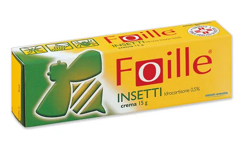 Foille Insetti 0,5 g/100 g Idrocortisone Crema Antinfiammatoria 15 g