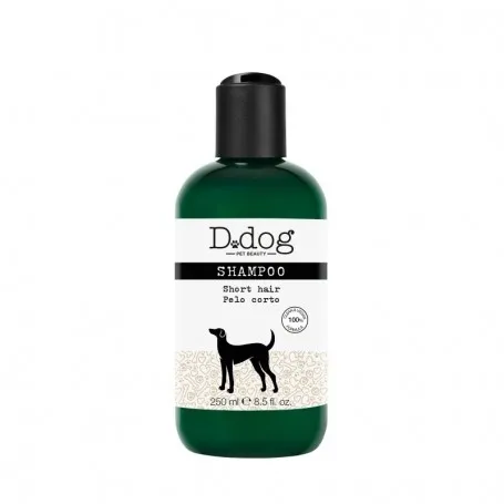 D Dog Shampoo Pelo Corto 250 ml -Shampoo Veterinario