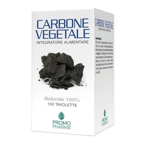 Carbone Vegetale 100 Tavolette Integratore Alimentare