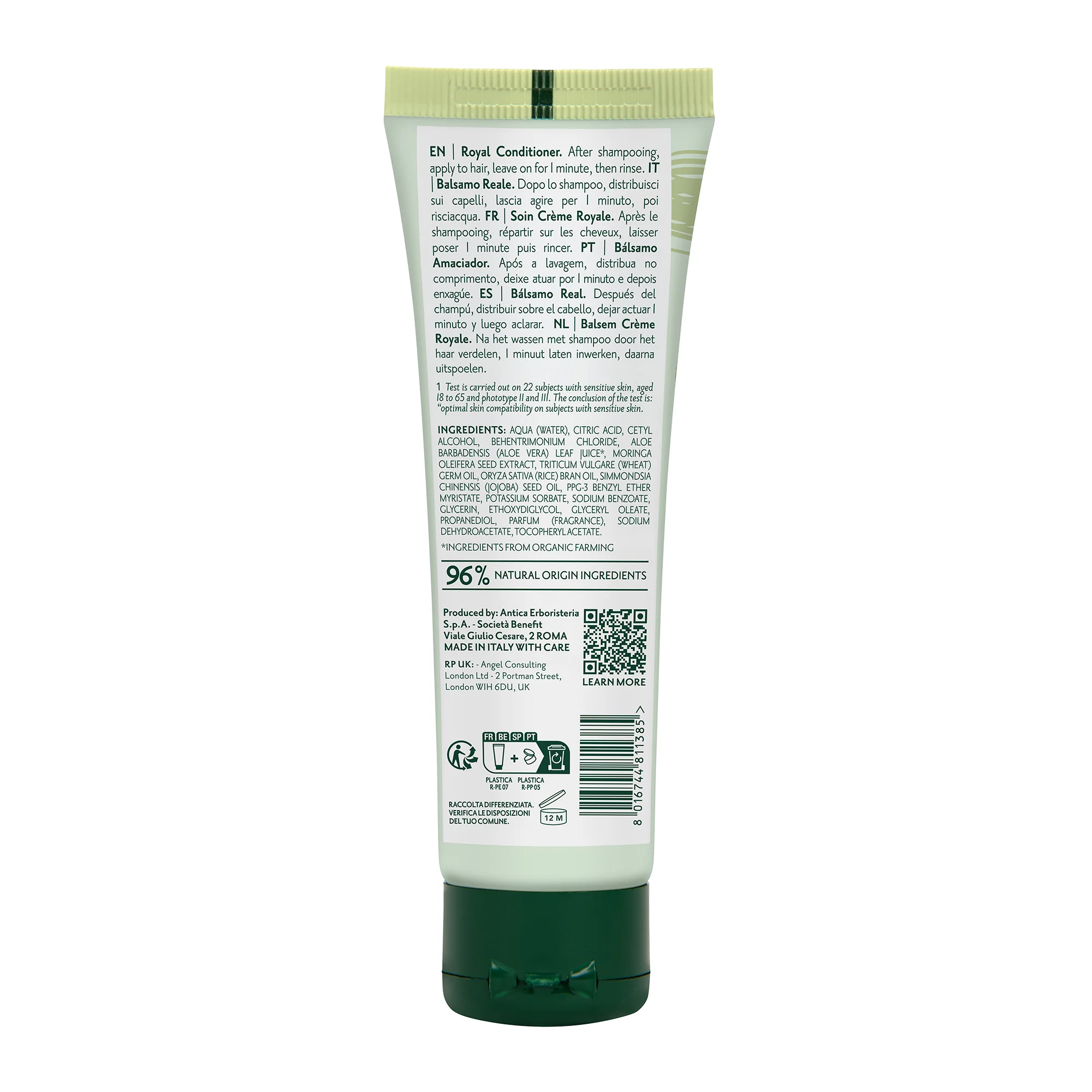 Herbatint Royal Conditioner 50 Ml Capelli Colorati