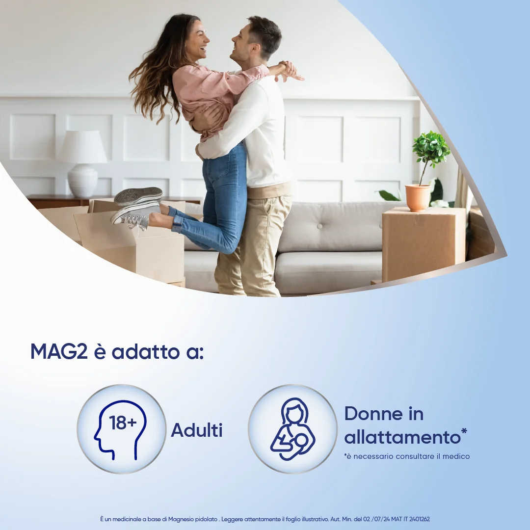 Sanofi Mag2 2,25 g 20 Compresse Effervescenti Integratore di Magnesio Pidolato