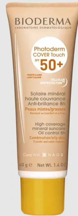 Photoderm Mineral Cover Touch Claire SPF 50+ 40 ml Teinte Claire