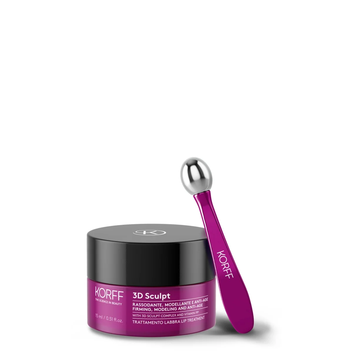 Korff 3D Sculpt Crema Labbra 15 ml Trattamento Rassodante