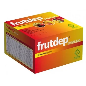 Erbozeta Frutped Immuno 20 Flaconcini Integratore Immunitario