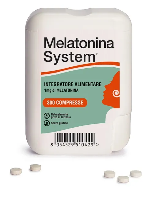 Melatonina System 300 Compresse 1 mg